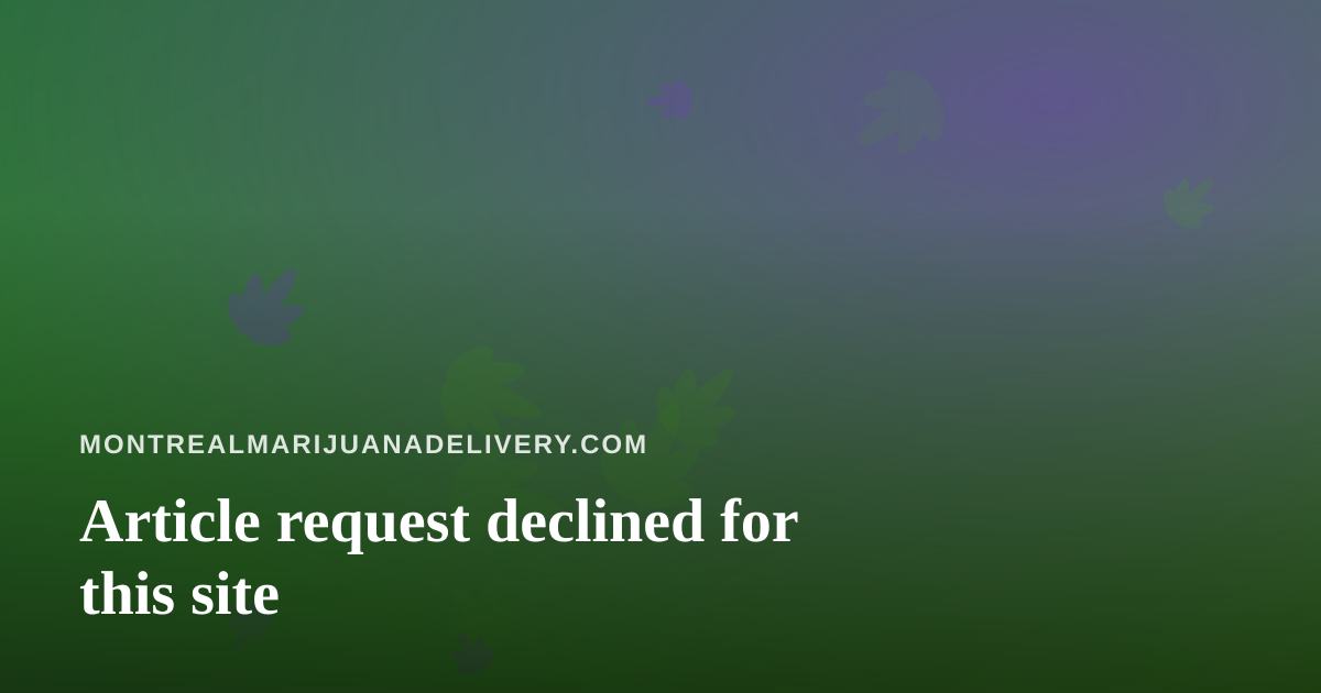 Article request declined for this site
